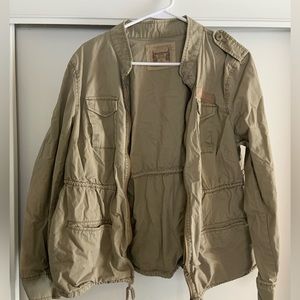 Tan Cargo Jacket